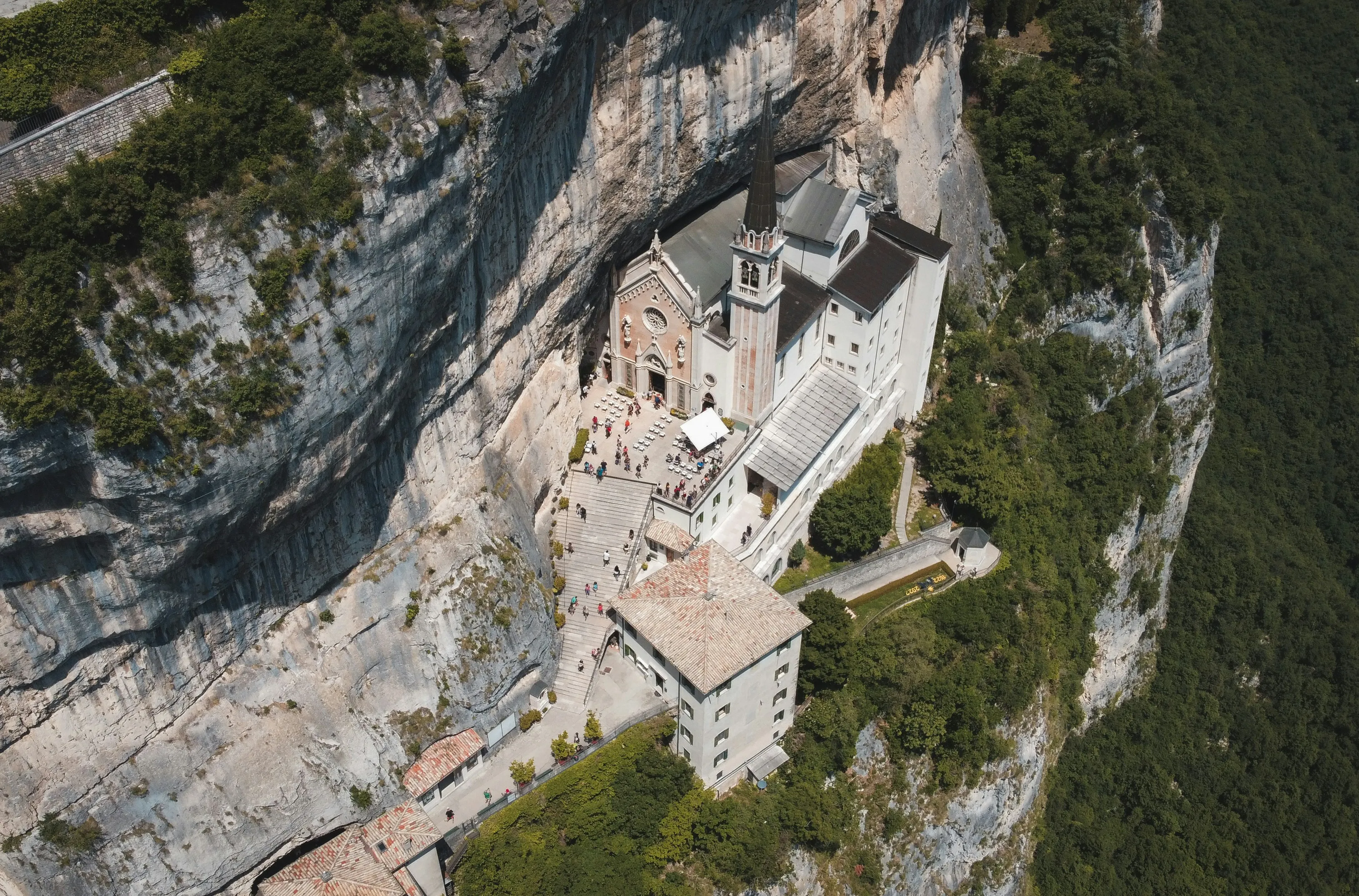 Santuario Madonna della Corona - the church that started it all
